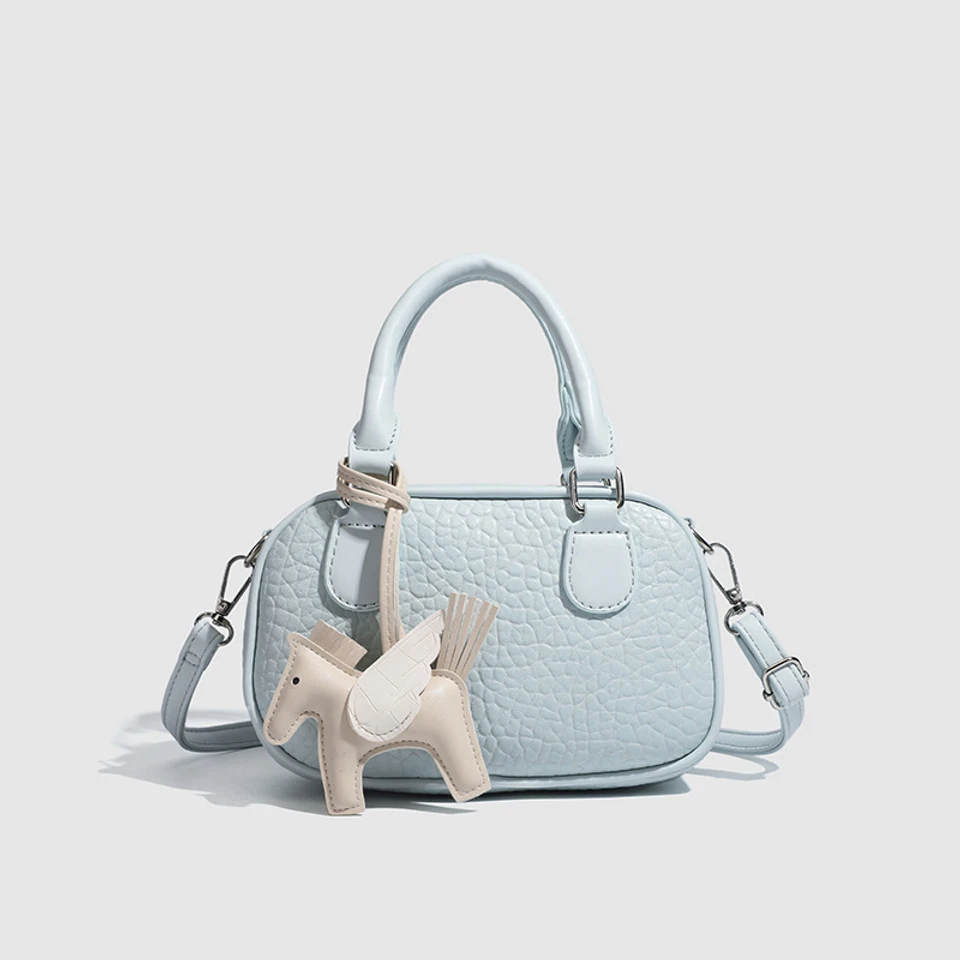Ice Blue Pillow Bag for Women 2026 New Small Handbag Fashion Pillow Bag Handbag for Women