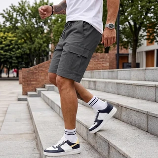2026 Men's Summer Trendy Casual Shorts New Fashion Street Style Loose Sports Shorts