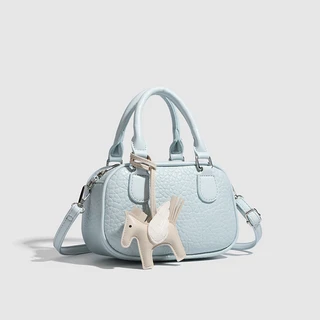 Ice Blue Pillow Bag for Women 2026 New Small Handbag Fashion Pillow Bag Handbag for Women